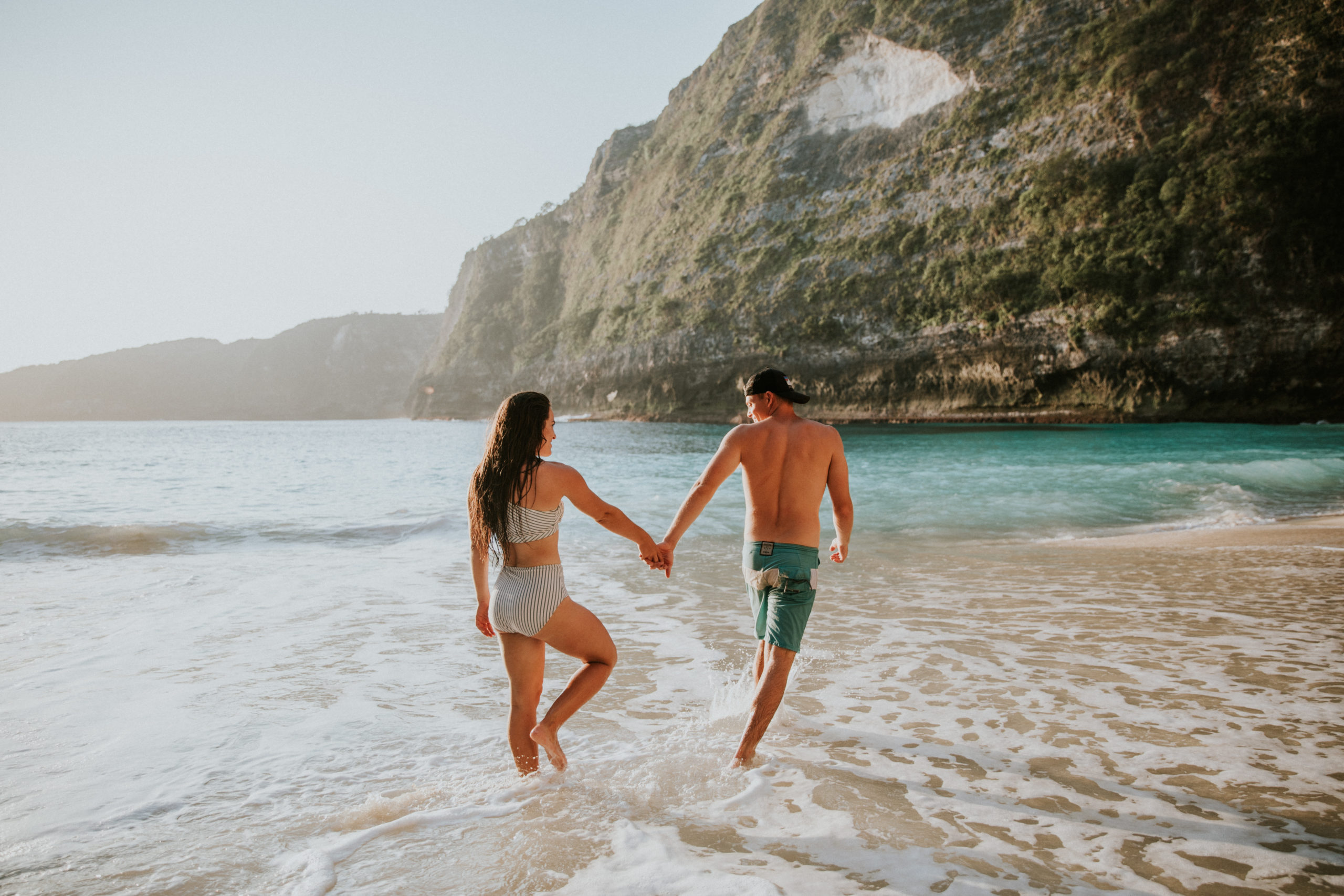 couple on beach